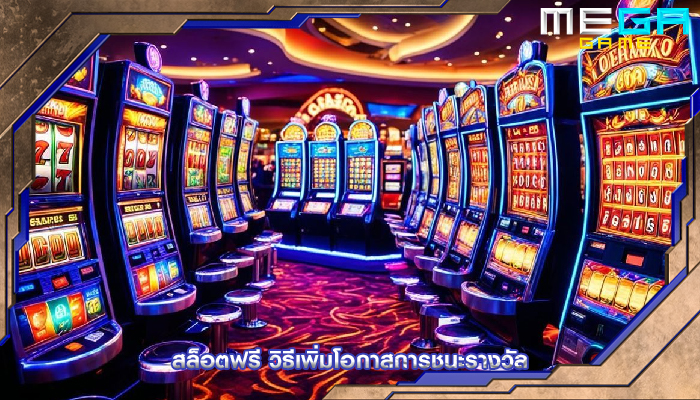 สล็อตฟรี วิธีเพิ่มโอกาสการชนะรางวัล